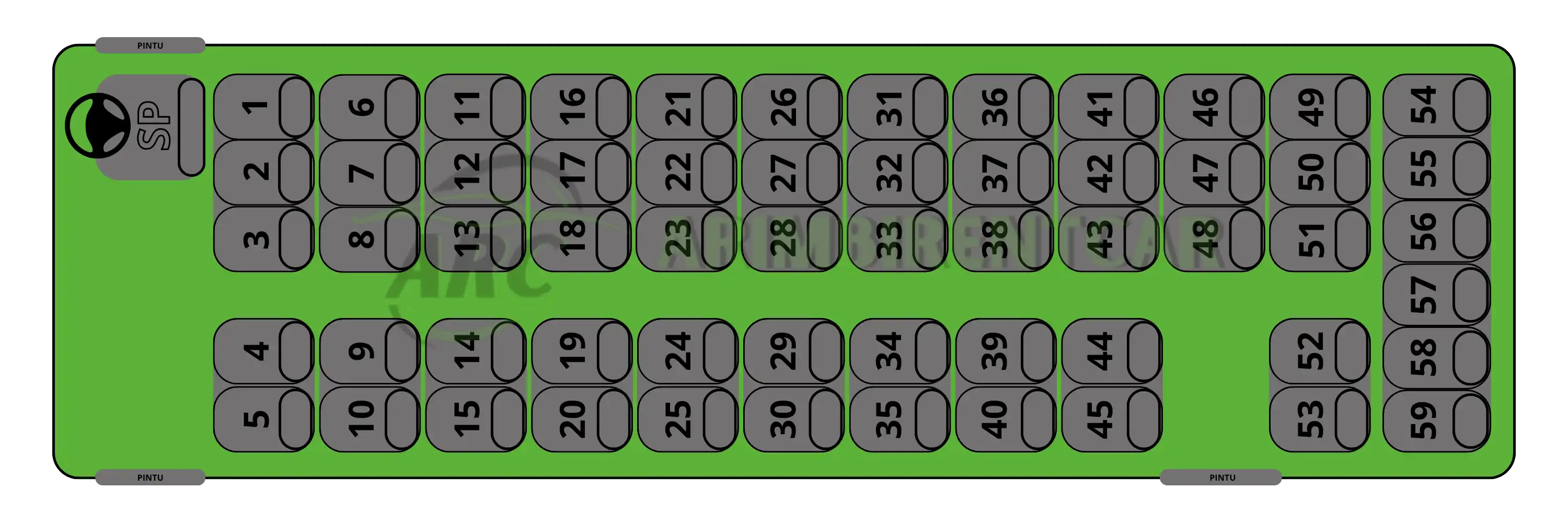 Seat 59 - 59 seat