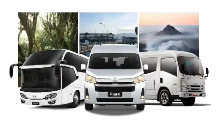 Sewa Bus Banyuwangi Pariwisata Murah Mini & Medium Bus Harga Mulai 700K