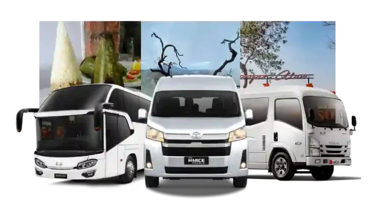 Rental Bus Bondowoso Pariwisata Murah Mini & Medium Bus Harga Mulai 700K