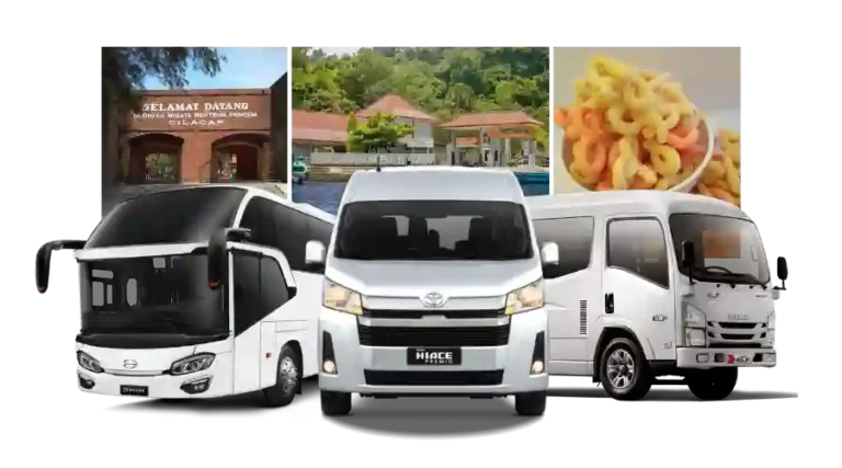 Sewa Bus Cilacap Pariwisata Murah Mini & Medium Bus Harga Mulai 700K