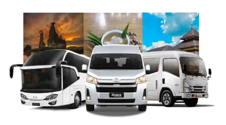 Rental Bus Demak Pariwisata Murah Mini & Medium Bus Harga Mulai 700K