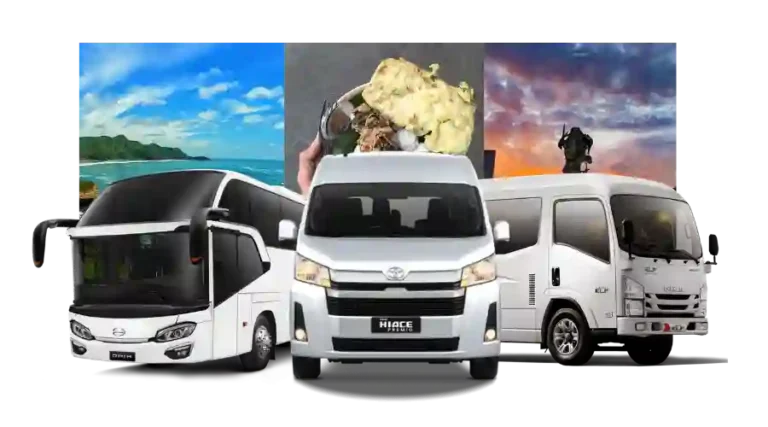 Rental Bus Kebumen Pariwisata Murah Mini & Medium Bus Harga Mulai 700K