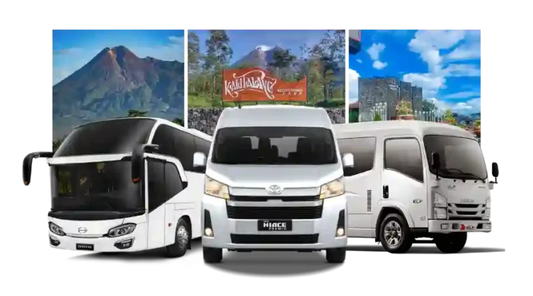 Rental Bus Klaten Pariwisata Murah Mini & Medium Bus Harga Mulai 700K