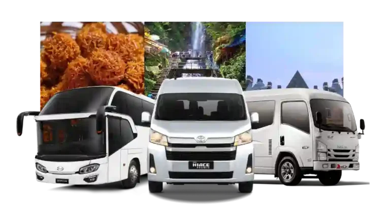 Sewa Bus Magetan Pariwisata Murah Mini & Medium Bus Harga Mulai 700K