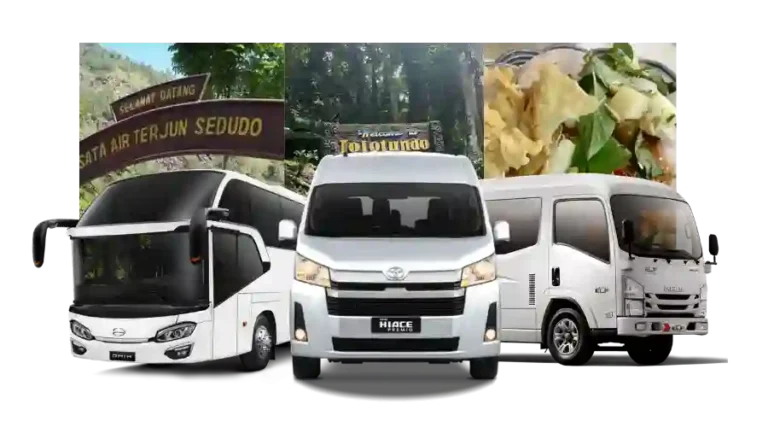 Rental Bus Nganjuk Pariwisata Murah Mini & Medium Bus Harga Mulai 700K