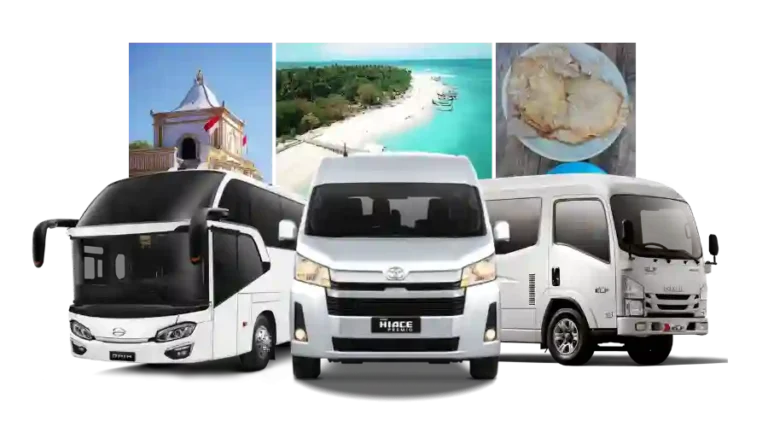 Sewa Bus Sumenep Pariwisata Murah Mini & Medium Bus Harga Mulai 700K