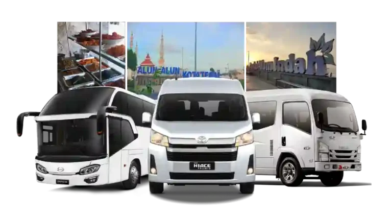 Sewa Bus Tegal Pariwisata Murah Mini & Medium Bus Harga Mulai 700K
