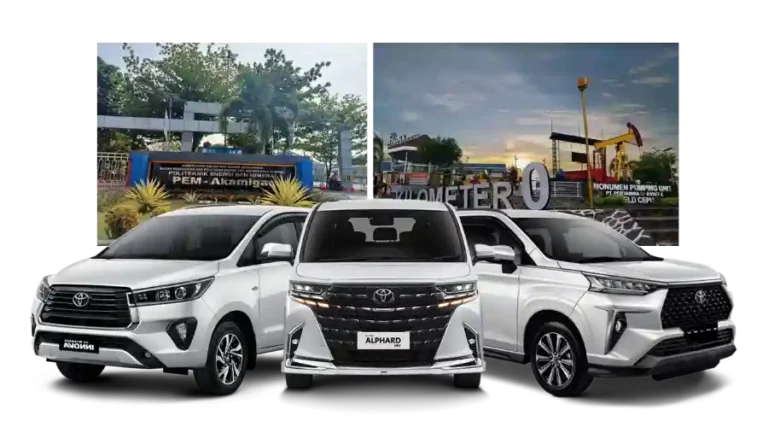 Rental Mobil Cepu Harga Murah Lepas Kunci & Dengan Driver