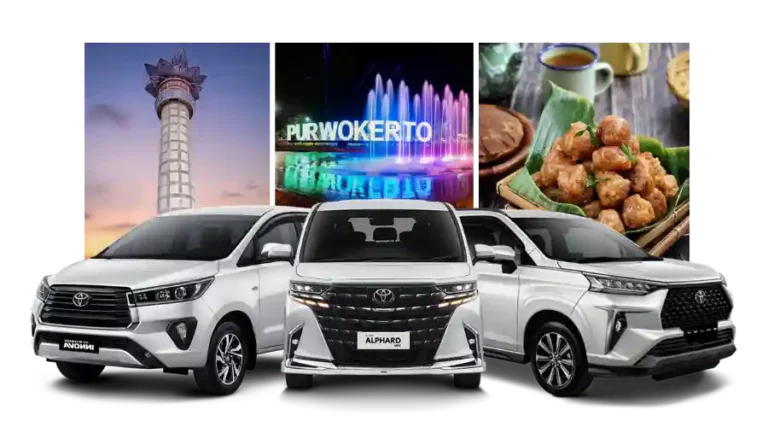 Sewa Mobil Purwokerto Harga Murah Lepas Kunci & Dengan Driver